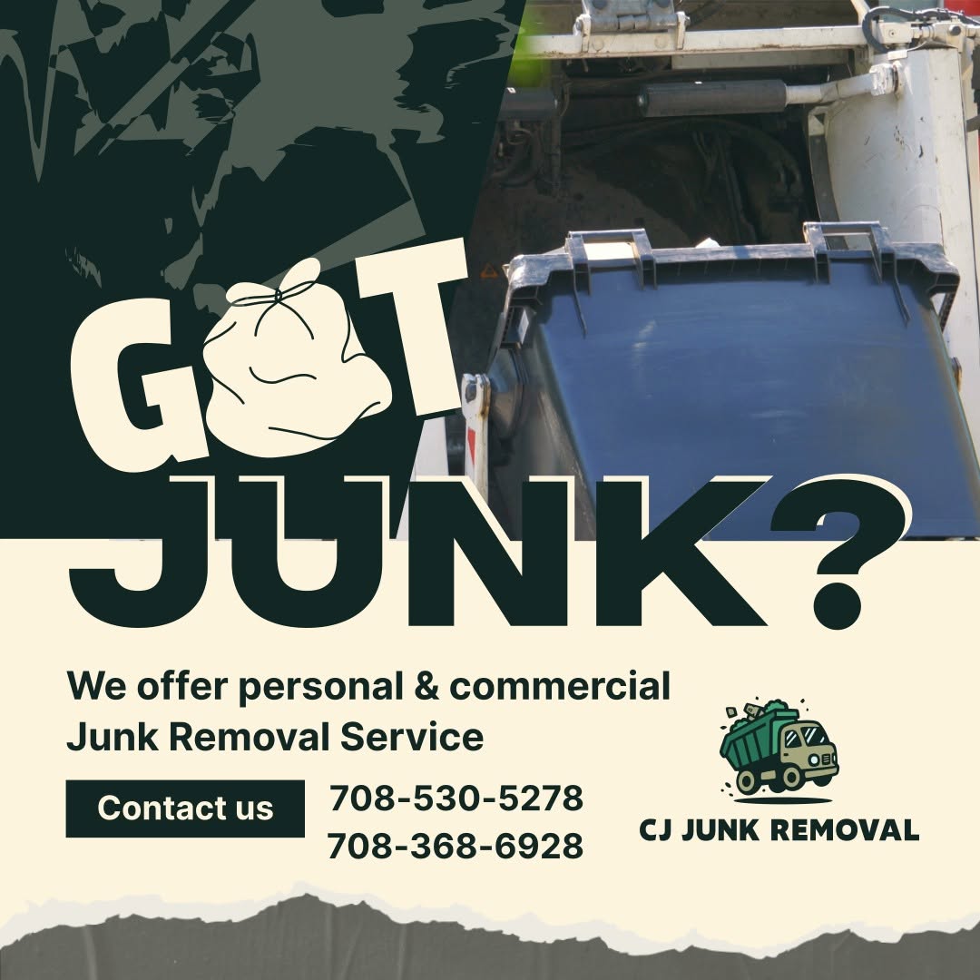 CJ Junk Removal work example 1